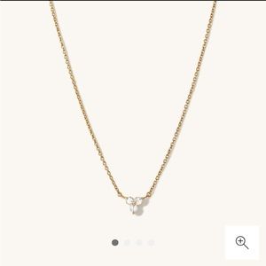 Mejuri Lotus Necklace